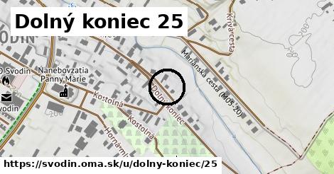 Dolný koniec 25, Svodín