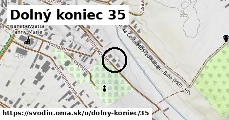 Dolný koniec 35, Svodín