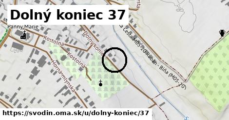 Dolný koniec 37, Svodín