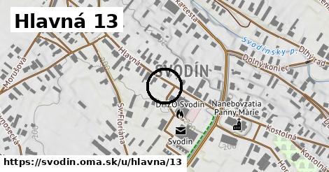 Hlavná 13, Svodín