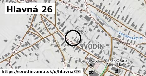 Hlavná 26, Svodín