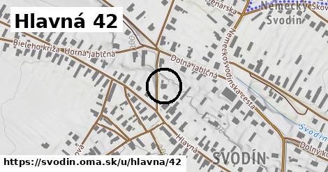 Hlavná 42, Svodín