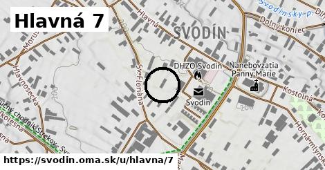 Hlavná 7, Svodín