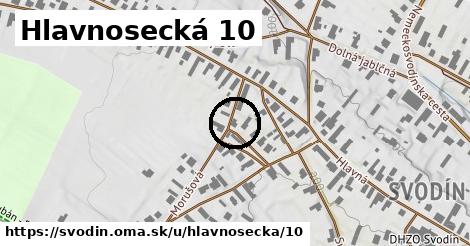 Hlavnosecká 10, Svodín