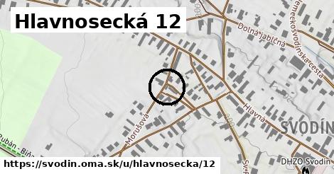 Hlavnosecká 12, Svodín