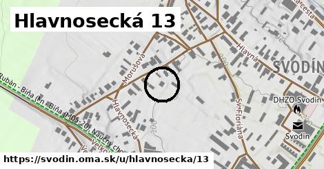 Hlavnosecká 13, Svodín