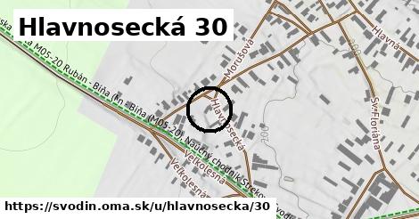 Hlavnosecká 30, Svodín