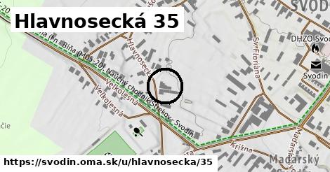 Hlavnosecká 35, Svodín