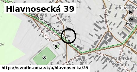 Hlavnosecká 39, Svodín