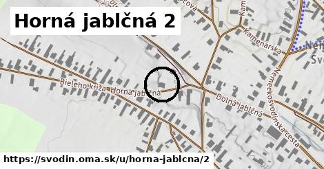 Horná jablčná 2, Svodín