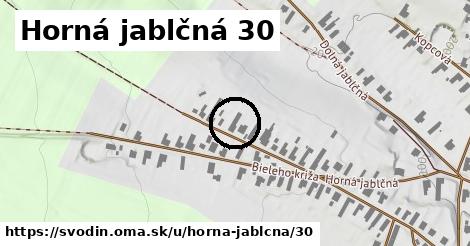 Horná jablčná 30, Svodín