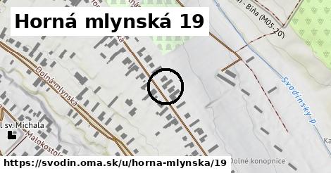 Horná mlynská 19, Svodín