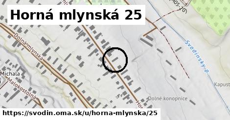 Horná mlynská 25, Svodín