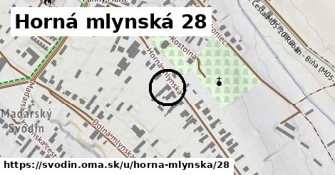 Horná mlynská 28, Svodín