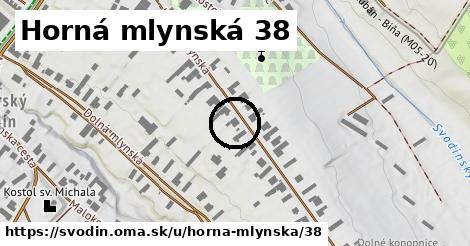 Horná mlynská 38, Svodín