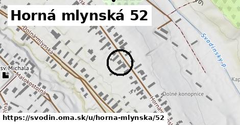 Horná mlynská 52, Svodín