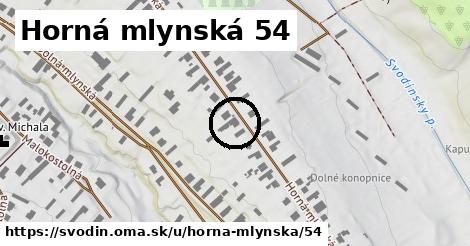 Horná mlynská 54, Svodín