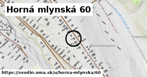 Horná mlynská 60, Svodín