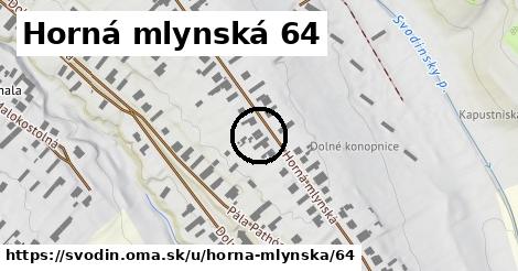 Horná mlynská 64, Svodín