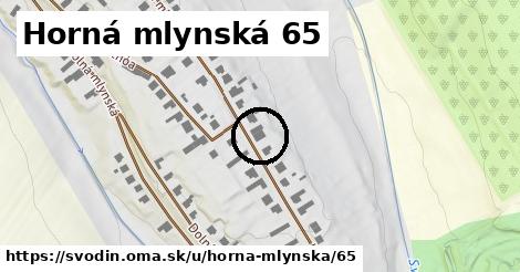 Horná mlynská 65, Svodín