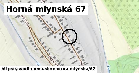 Horná mlynská 67, Svodín