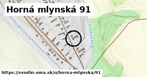 Horná mlynská 91, Svodín