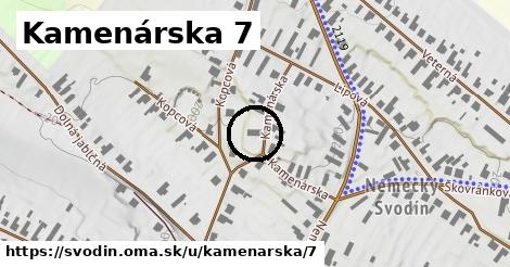 Kamenárska 7, Svodín