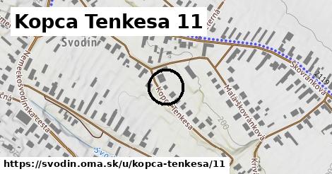 Kopca Tenkesa 11, Svodín