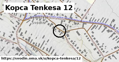 Kopca Tenkesa 12, Svodín