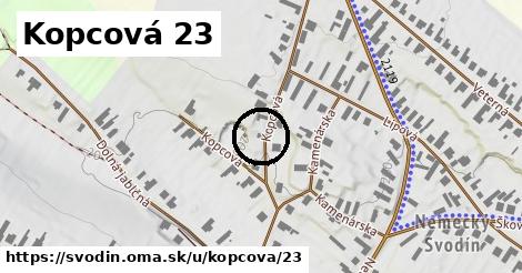 Kopcová 23, Svodín
