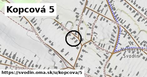 Kopcová 5, Svodín