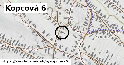 Kopcová 6, Svodín