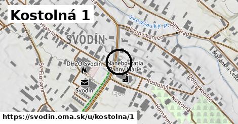 Kostolná 1, Svodín