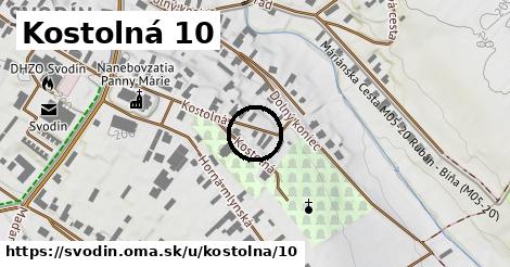 Kostolná 10, Svodín