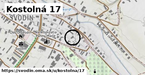 Kostolná 17, Svodín