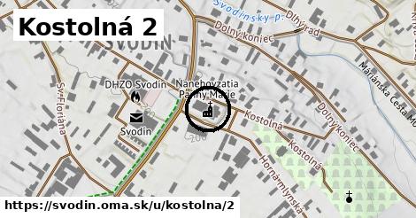 Kostolná 2, Svodín