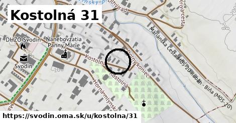 Kostolná 31, Svodín