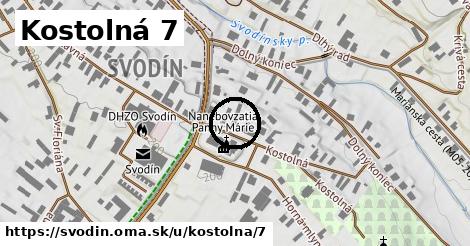 Kostolná 7, Svodín