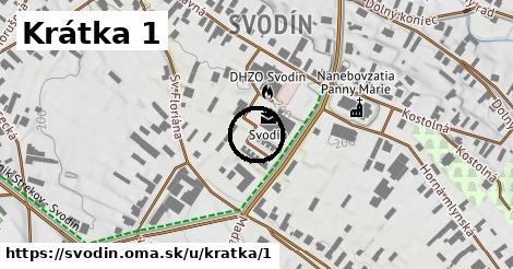 Krátka 1, Svodín