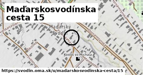 Maďarskosvodínska cesta 15, Svodín