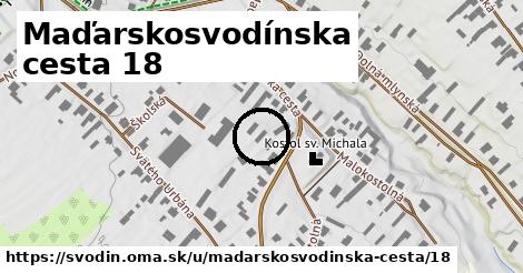 Maďarskosvodínska cesta 18, Svodín