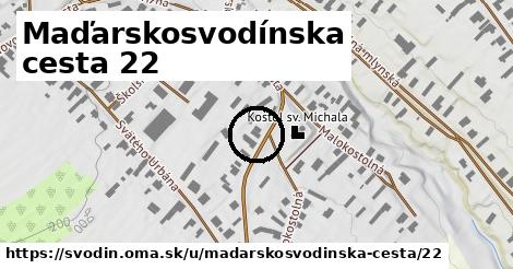 Maďarskosvodínska cesta 22, Svodín