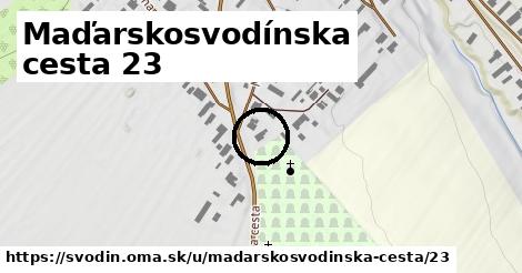 Maďarskosvodínska cesta 23, Svodín