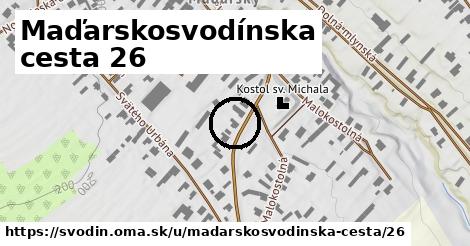 Maďarskosvodínska cesta 26, Svodín