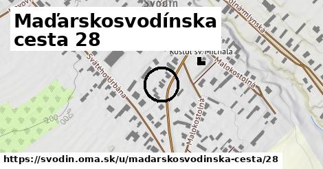 Maďarskosvodínska cesta 28, Svodín