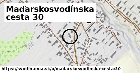 Maďarskosvodínska cesta 30, Svodín