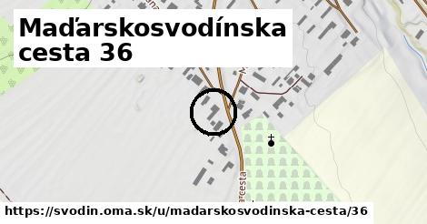 Maďarskosvodínska cesta 36, Svodín