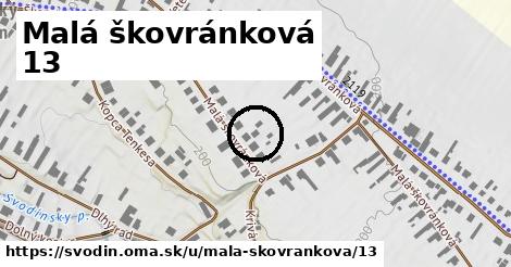 Malá škovránková 13, Svodín