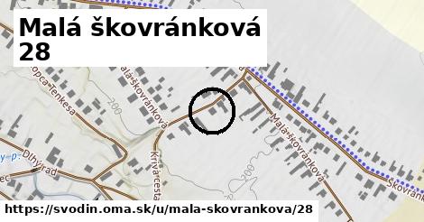 Malá škovránková 28, Svodín