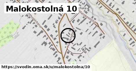 Malokostolná 10, Svodín